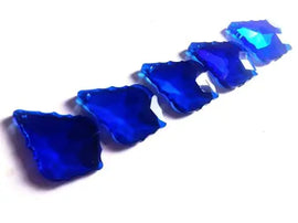 Blue French Cut Crystals