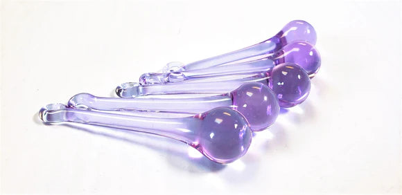 Light Purple Glass Wands