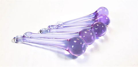 Light Purple Glass Wands