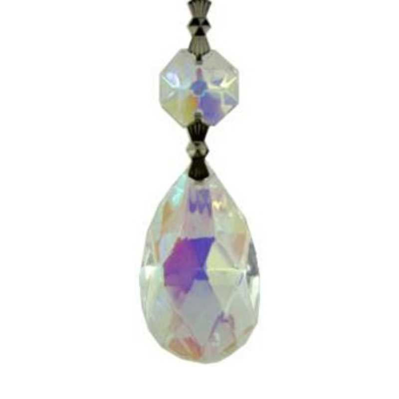 AB crystals oval for chandeliers and lamps