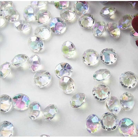 small crystal diamonds for table decorations