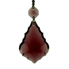 Purple chandelier crystals ultra violet hanging prisms for chandeliers