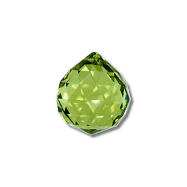 olive green peridot replacement crystal ball for chandelier