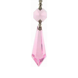 pink wholesale chandelier prisms