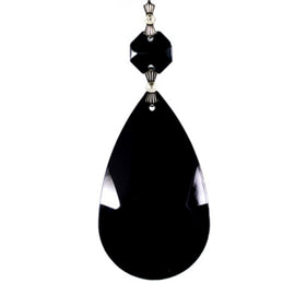 black chandelier crystal replacements for less