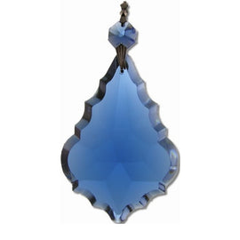 blue french crystals for chandeliers