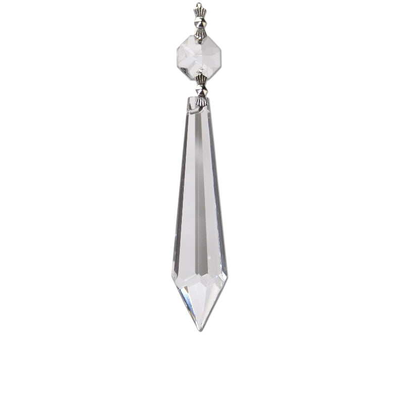 Clear Spear Glass Crystals - Crystal Prism – Cristalier Crystals
