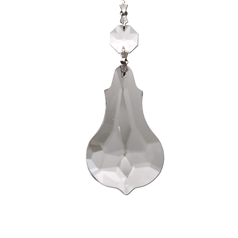 how to put crystals on a chandelier