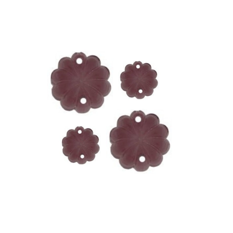 dark purple chandelier crystals