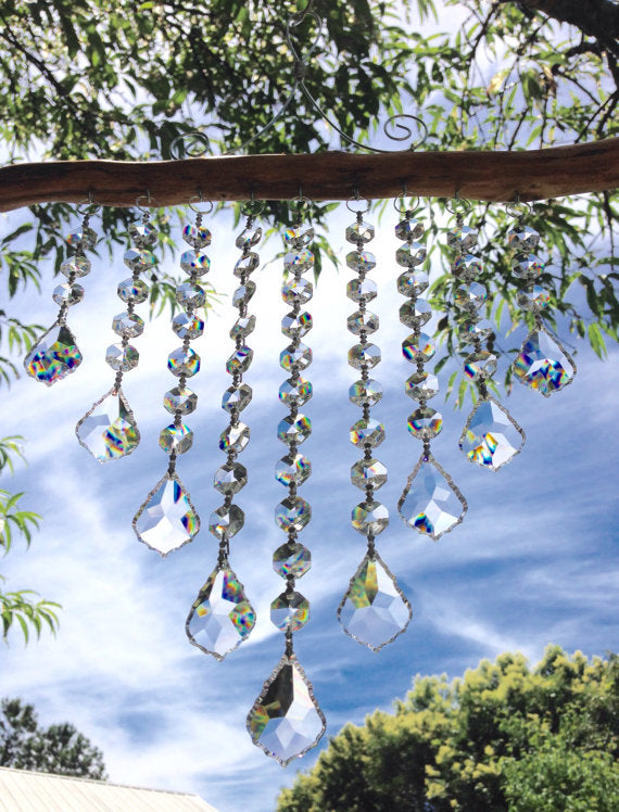 Hanging  Crystals on Windows - How to