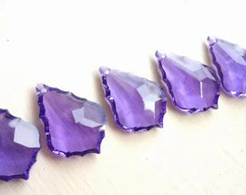 Light Purple French Cut Crystals