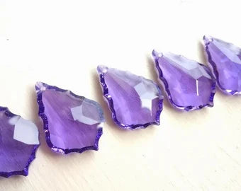 Light Purple French Cut Crystals