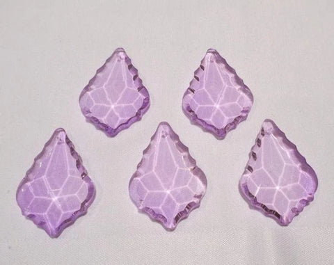 Light Purple French Cut Crystals