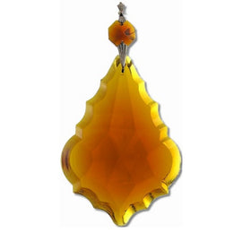 amber french large crystals for chandeliers