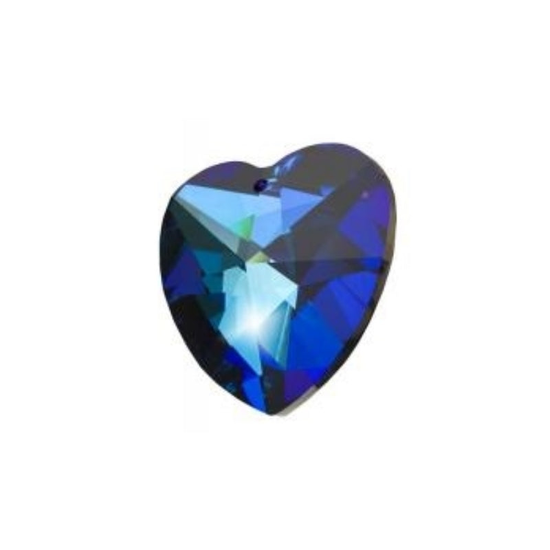Blue Crystal Heart Prism for Weddings