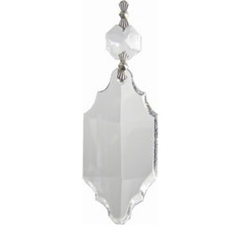 Clear Colonial Prism for Chandelier Replacement Crystals