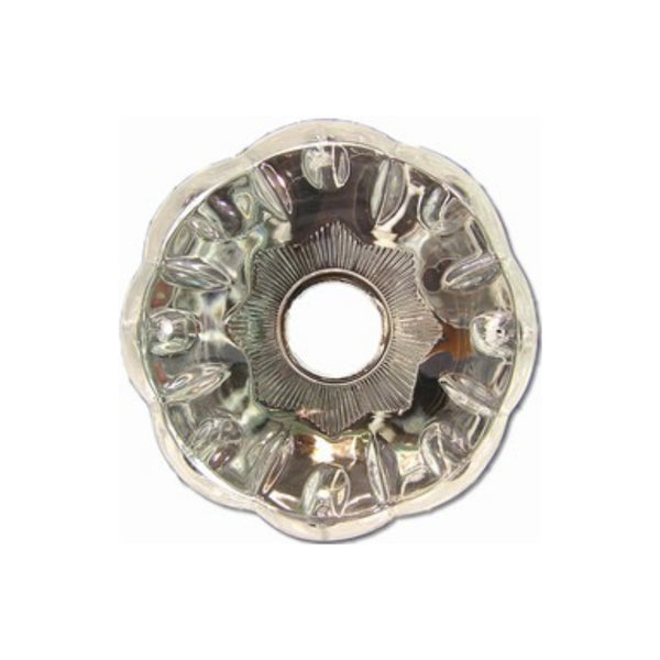 Bobeche candle ring with crystals hotsell