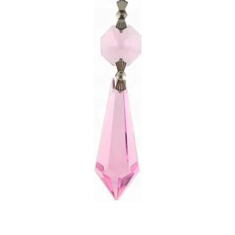 pink wholesale chandelier prisms
