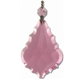 pink chandelier prisms cheap