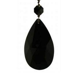 black chandelier teardrop crystal replacement