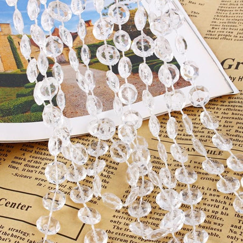 crystal wedding tree centerpieces strands