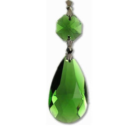 green buy chandelier replacement crystal prism