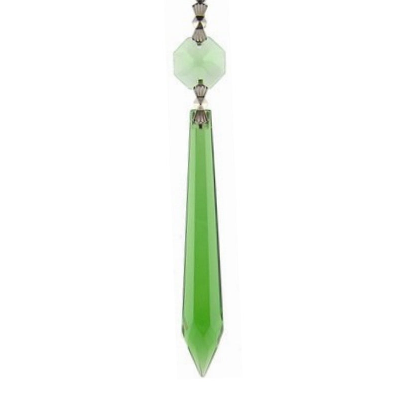 green chandelier teardrop crystal replacement