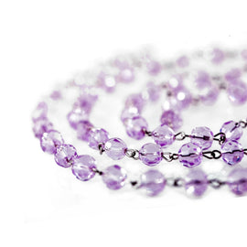light purple chandelier garland chains