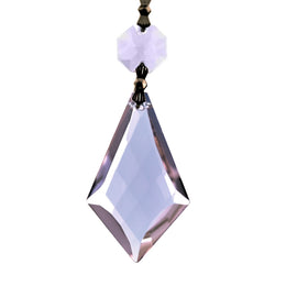 chandelier prisms crystals cheap light purple