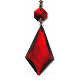 buy red chandelier replacement crystal prism